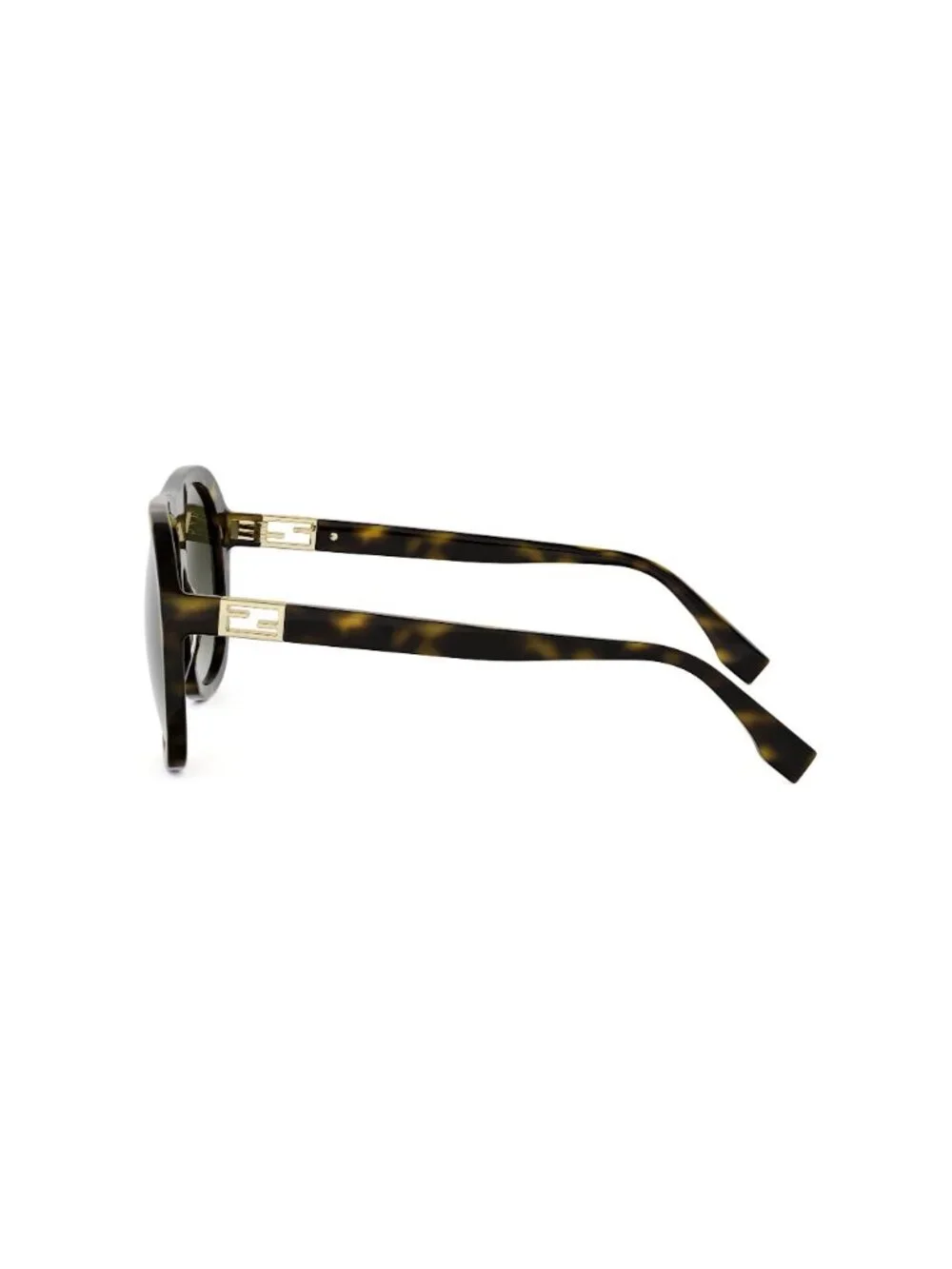 New FENDI Women's Sunglasses Acetate Frame BAGUETTE FE40223I 52P 57 Havana